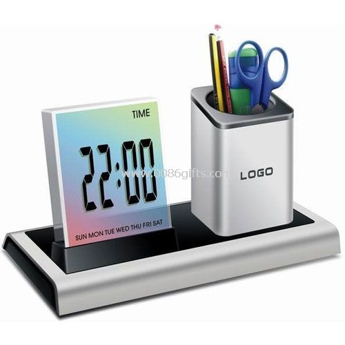Colorful pen holder calendar