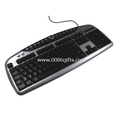 Multimedia keyboard