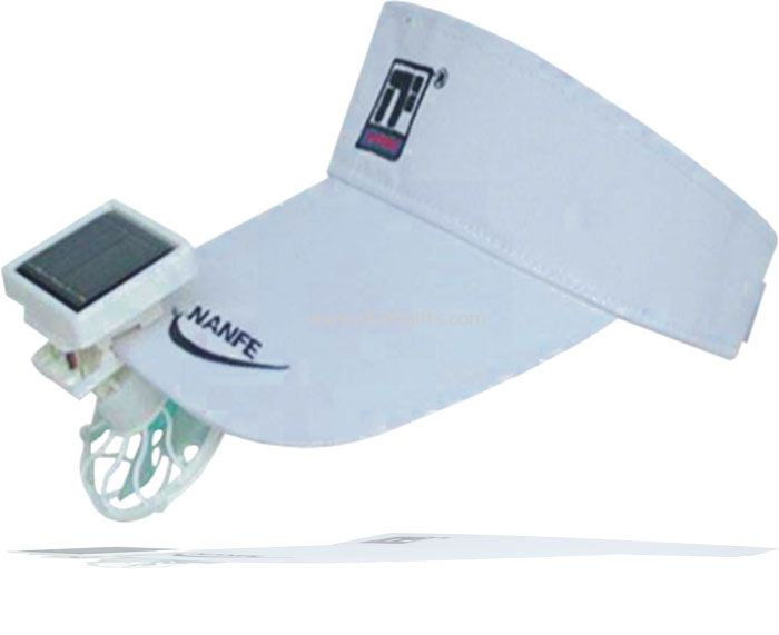 Gorra solar con ventilador