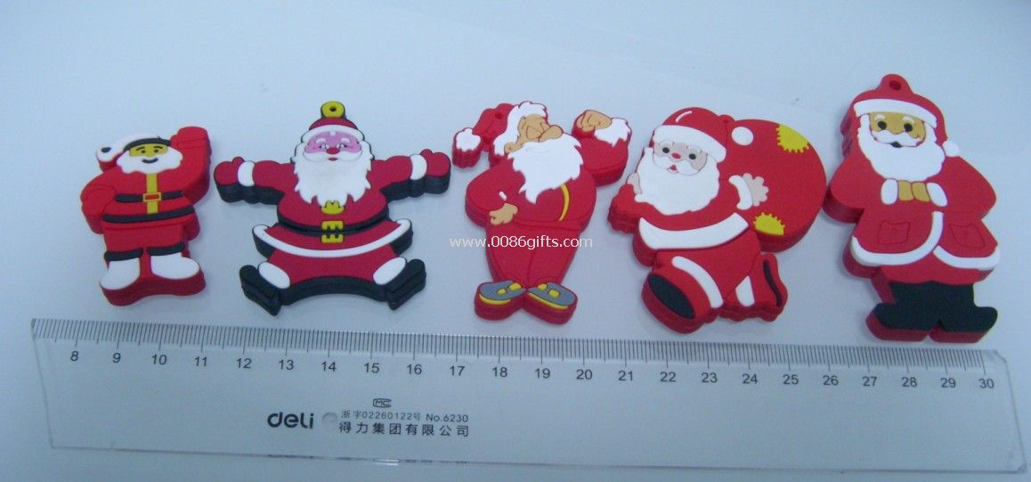 Navidad santa claus flash memoria