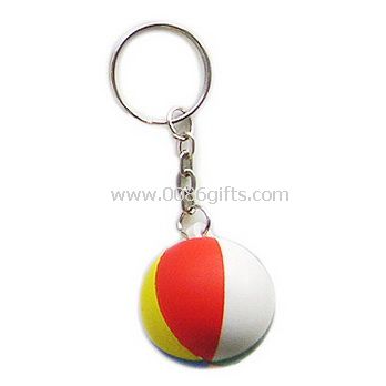 PU-Stress-Ball-Schlüsselanhänger