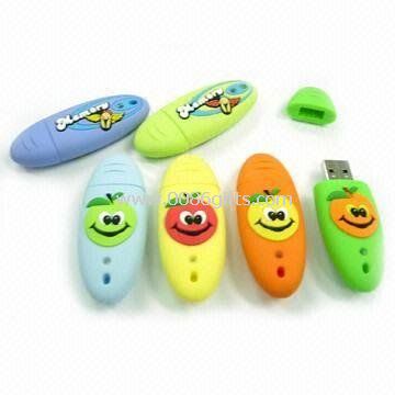 Cute pendrive PVC USB Flash Drive disk
