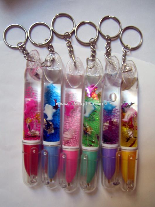 Keychain Liquid pen