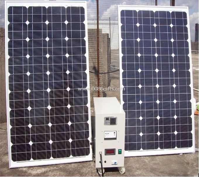 Casa di 200Wp utilizzando il sistema solare