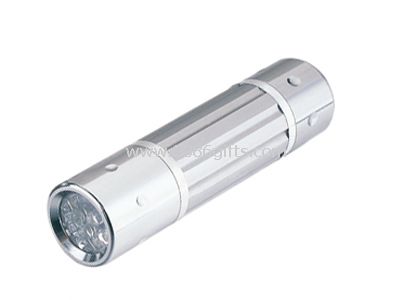 9 led linterna de aluminio