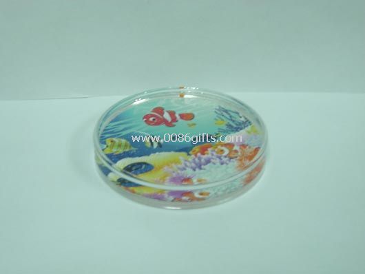 Coaster liquide