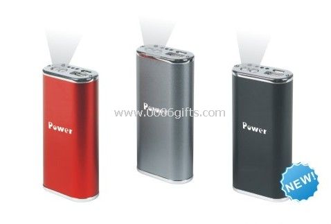Latarka LED z banku zasilania 5200mAH