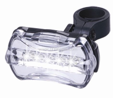 Bike Front Light with 5 white LED