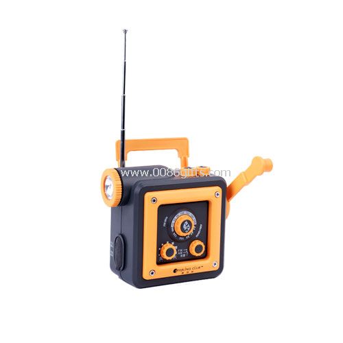 Wygięcie ramienia światło radio idealna latarka dynamo