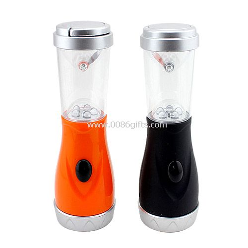 Dynamo-Taschenlampe mit camping Licht