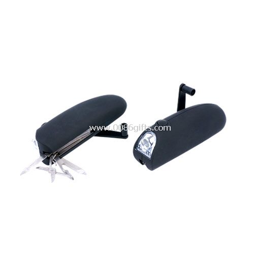 Lampe LED Dynamo avec outils de voyage