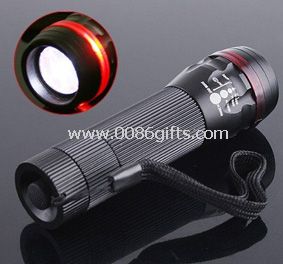 Lanterna de LED com zoom 3-modo impermeável Cree 200 lumen