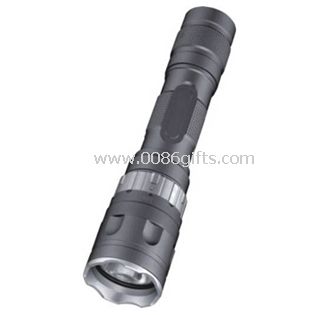 5 LED linterna recargable de aluminio