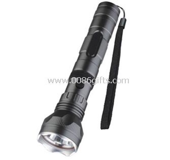 Linterna recargable de aluminio