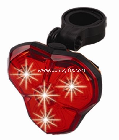 4 super bright red LED Bike Light