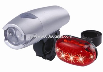 Bike front light and bike rear light