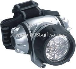 12 super brillante blanco LED 2 rojo LED cabeza y luz