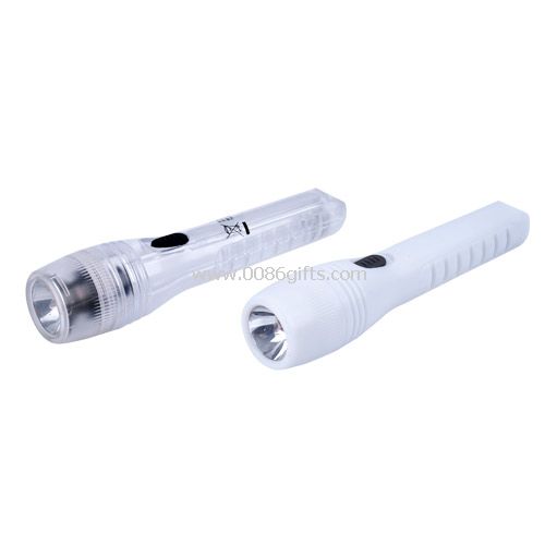 Plastic flashlight