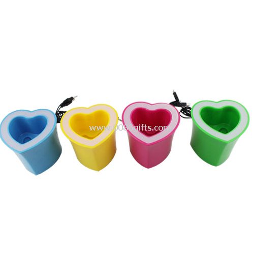 Altoparlante USB flowerpot & portapenne