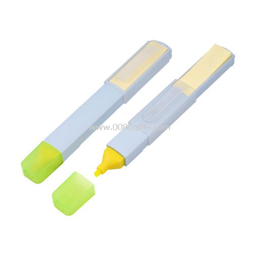 Textmarker mit Notiz