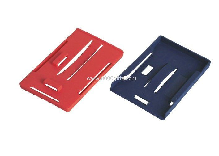 Multi landscape or portrait PP Plastic ID card holder