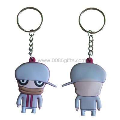 Rubber Keychain