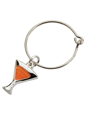 Wine Charms - Cocktail Glass Shape