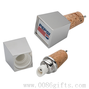 Stopper/Pourer w/Epoxy Dome