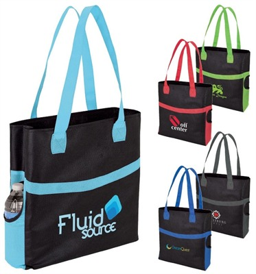 Side Pocket Tote Bag