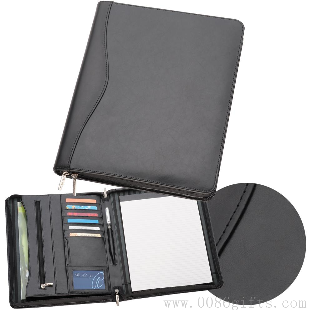 A4 Leather Compendium