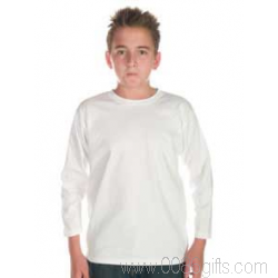 Kids Patriot Long Sleeve Tee White