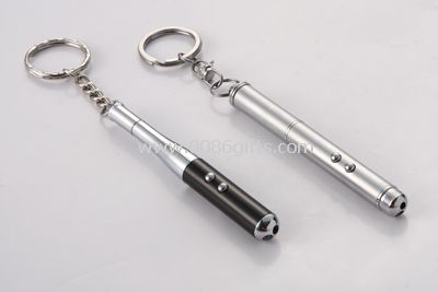 LED and laser keychain