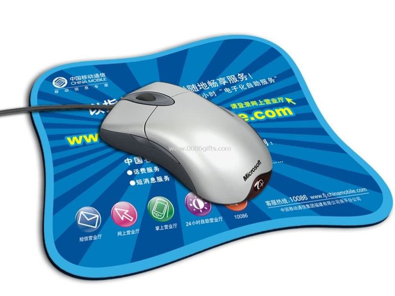 Kautschuk-Maus-Pad