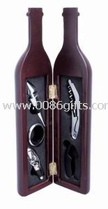 Bottle Shape Wooden Gift Box