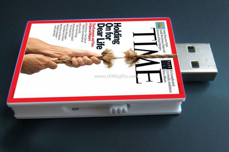 Unidad de usb de forma de libro