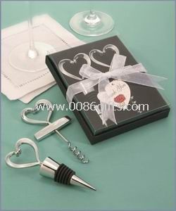 Wine Stopper and Bottle Opener set