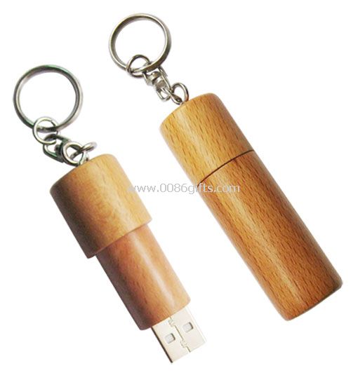 Деревянная чашка форма usb