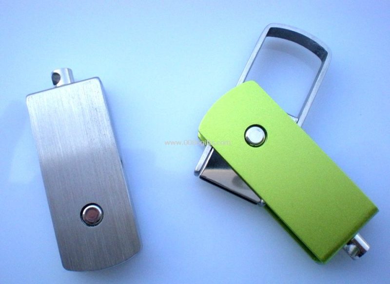 Μεταλλική περιστρεφόμενη usb