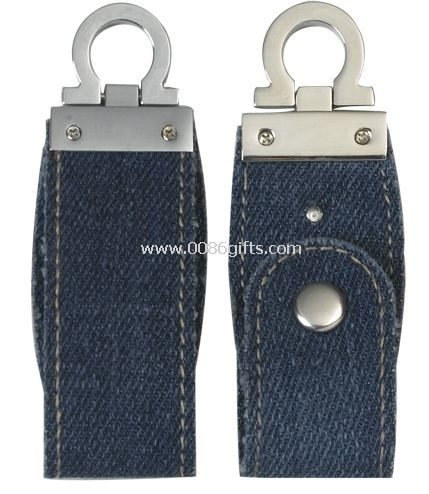 lecteur flash usb de denim