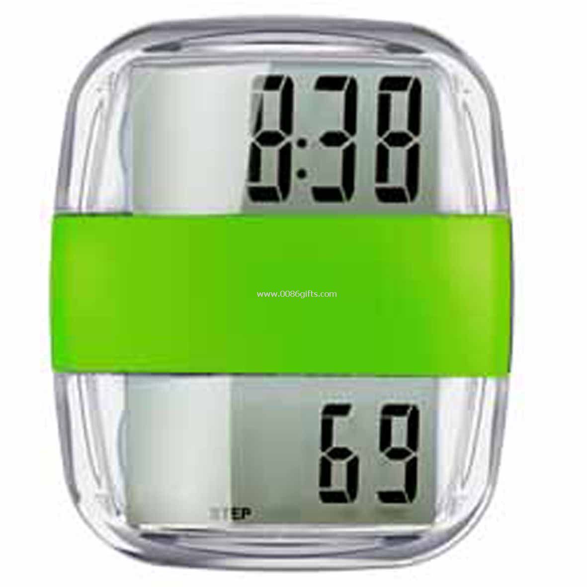 Pedometer with FM Radio