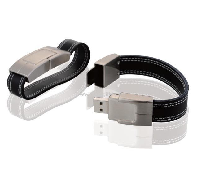 Pulsera de cuero USB disco Flash