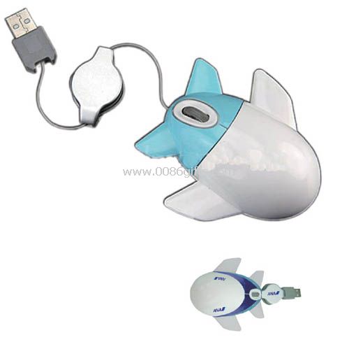 Wired airplane mouse