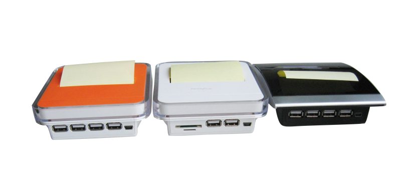Açılır notu dağıtıcısı olan USB Hub