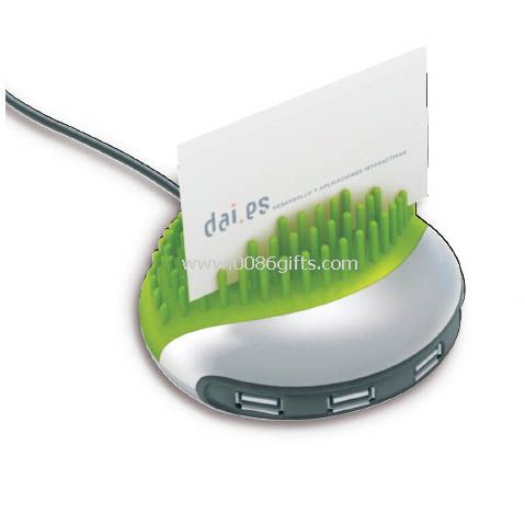 HUB USB z nazwa posiadacza karty