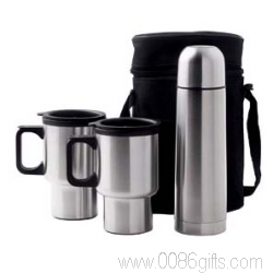 Car Mug/Vacuum Flask Set