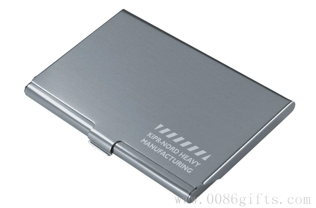 Promotional Dublin Aluminium Card Holder