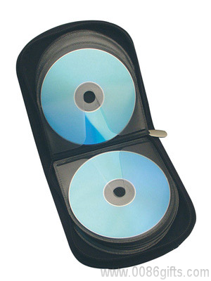 Bonded leather CD case