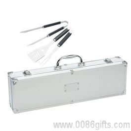 Stainless Steel BBQ Set Case