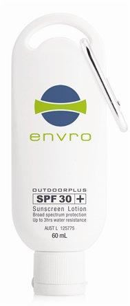 Promocyjnych 60mL Carabiner Suncream SPF 30 +