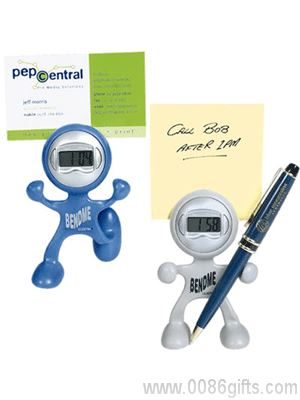 Bendy Man LCD Clock / Message Holder